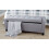 Exclusive Upholstered Large Grey Verona Storage & Seating Box 4