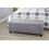 Exclusive Upholstered Large Grey Verona Storage & Seating Box 2
