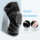 1 Pair Practical Cycling Knee Support Ergonomic Knee-White M 9