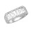(L) Beautiful 925 Sterling Silver Ladies Sister Ring 1