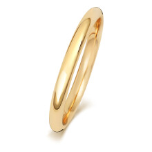 (T) Heavy 9ct Gold 2mm Court Comfort Men/Ladies Wedding Band/Ring