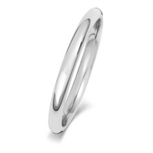 (P) Heavy Platinum 950 2mm Court Comfort Men/Ladies Wedding Band/Ring