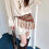 Colorful Fringed Triangles Shawl Comfortable Light Weight-White 11