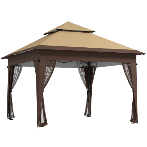 120x75cm Front Door Canopy Awning Rain Shelter, White 1