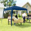 3x3m Pop Up Gazebo with Carry Bag, Green 4