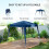 3x3m Pop Up Gazebo with Carry Bag, Green 7