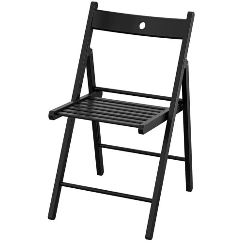 IKEA FRÖSVI Folding Chair- Black