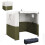 2x2m Pop Up Gazebo with Accessories, Green 1