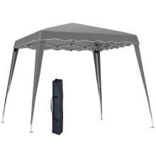 2.5x2.5m Pop Up Garden Gazebo Tent, Grey