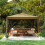 100x75cm Front Door Canopy Awning Rain Shelter, Clear 11