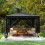 196x75cm Front Door Canopy Awning Rain Shelter, Clear 11