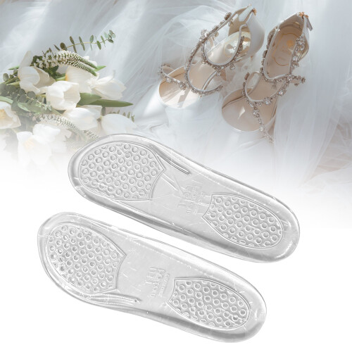 Coussinet de chaussure de Massage transparent, semelles 1