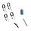 -55 bis 125 Thermometer-Mit 4 Sonden 1