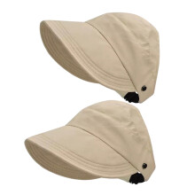 Ventilated Warm Weather Sun Hat Moisture Wicking Unisex-Khaki