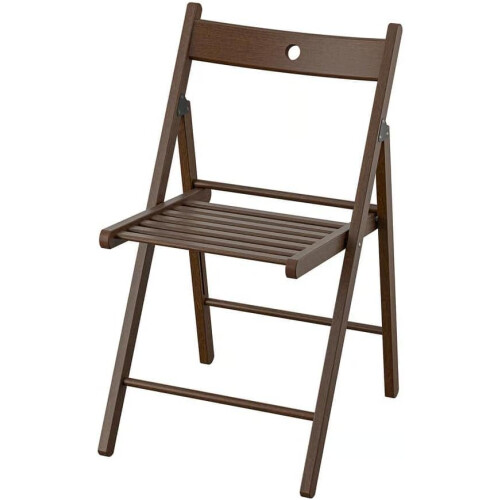 IKEA FRÖSVI Folding Chair- Brown