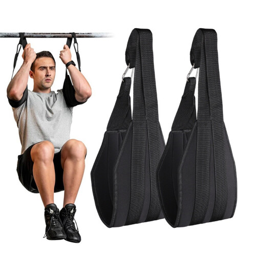 Pull-Up Arm Straps - 2 Pack: Abdominal Hanging Straps for Core Training 1