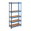 Heavy Duty reol 220 cm Blå 2