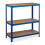 Heavy Duty reol 220 cm Blå 7
