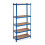 Heavy Duty reol 220 cm Blå 9