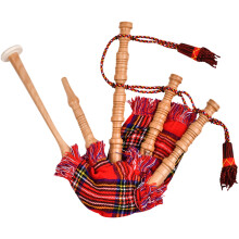 Mini Miniature Bagpipe, Rosewood Bagpipe for Beginners Playable Gift. (RoyalStew