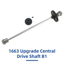 (1663 B1 silver) RC 144001 1/14 RC Car Spare Parts Car Servo Receiver Motor/Swing Arm/Car Body Shell Cover