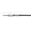 Fender Fender 30' Contour Series Coil Instrument Cable, Black 4