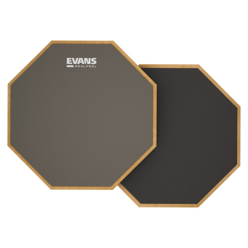 Evans RF12D RealFeel - Drum Practice Pad - Drum Pad - Drummer Practice Pad - Gum