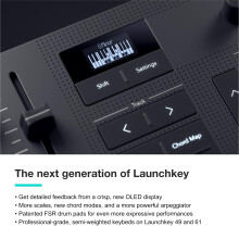 Novation Launchkey 49 [MK4] – 49 key Semi-Weighted, USB, MIDI Keyboard Controlle