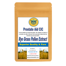 Rye Grass Pollen Extract 750mg, Cernilton, 60 caps