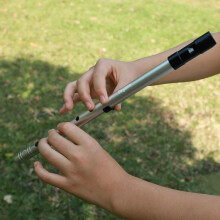 Rayzm Tin Whistle/Irish Whistle, C-Key 6-Hole Aluminum Penny Whistle for Beginne