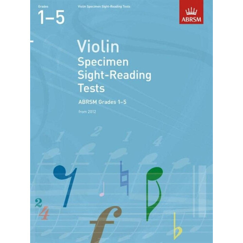 Violin Specimen Sight-Reading Tests, ABRSM Grades 1-5: from 2012 (ABRSM Sight-reading) 1