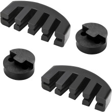 4Pcs Violin Mute Set 3/4 4/4, Tourte Style, Claw and Round Silencer