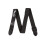 Fender Fender Embroidered Logo Guitar Strap, 2" wide Polyester with Reinforced Leather 1