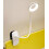 Lampe de lecture LED à pince 2025, à intensité variable et protection oculaire, pour table 3