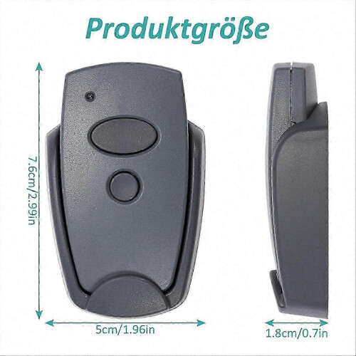 Télécommande de porte de garage 868 MHz, ouvre-porte numérique 2