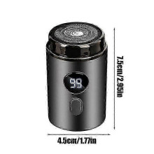 Mini rasoir électrique rechargeable, portable et sans fil, pour le corps, le visage et la barbe. Design indolore et pratique pour les v
