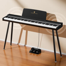 TERENCE 88-Key Semi-Weighted Digital Piano, Full-Size Keyboard for Beginners & P