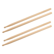 MUKCHAP 12 Pairs 5A Wooden Drum Sticks, Maple Wood Drum Sticks for Drumming, Practice, Performance