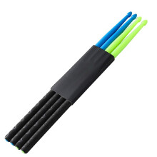 Musfunny Nylon Drum Sticks 5A: 2 Pairs Anti-Slip Plastic Drumsticks