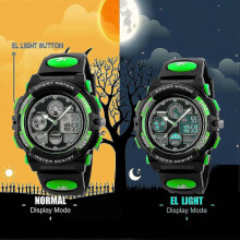 Montre de sport numérique pour enfants, étanche, pour garçons et filles, montre de sport et d'extérieur décontractée, électronique anal