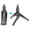 Neewer Neewer Foldable Iron Mini Desktop Microphone Tripod Stand, Adjustable Height 4.9 6