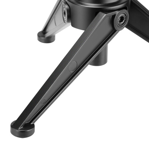 Neewer Neewer Foldable Iron Mini Desktop Microphone Tripod Stand, Adjustable Height 4.9 2