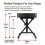 RockJam Adjustable Piano Bench & Keyboard Stool 2