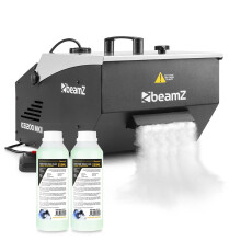 beamz ICE1200 Low Fog Machine with Wired Remote Control, 1200W Ground Fog Machin