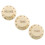 Fender Fender Road Worn Stratocaster Knobs (1/4") - Aged White 1