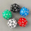 Lot de 5 dés polyédriques D30 à 20 faces, accessoires de jeu éducatifs 3