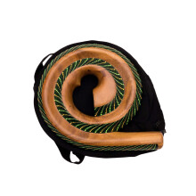 Mienloco didgeridoo, round shaped instrument, natural material, travel bag, spir