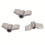 Alnicov Cymbal Replacement Accessories, 21-Piece Drum Kit, Grey 1
