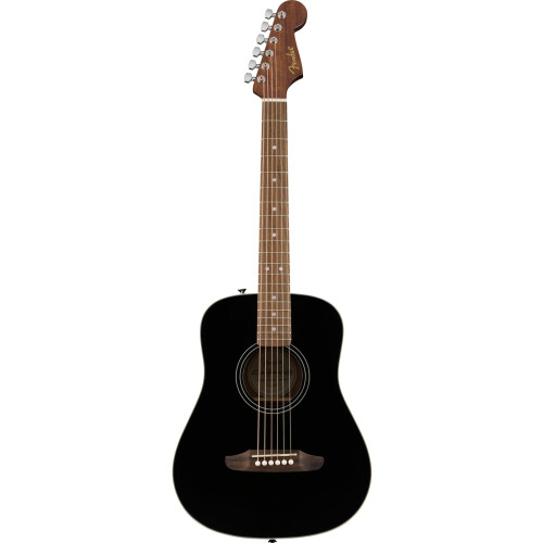 Fender California Standard Redondo Mini with Bag, Spruce Top, Black