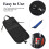 COZLYNX Portable Drumstick Bag with Hooks for Drum Mallets 4